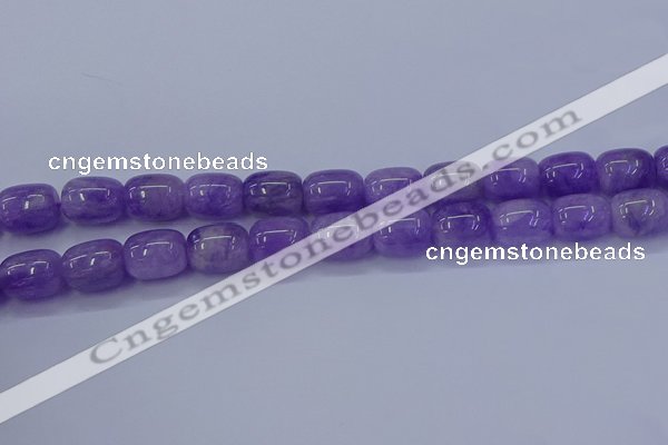 CNA717 15.5 inches 12*16mm drum lavender amethyst beads