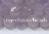 CNA789 15.5 inches 6mmm faceted round lavender amethyst beads