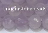 CNA790 15.5 inches 8mmm faceted round lavender amethyst beads