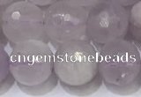 CNA791 15.5 inches 10mmm faceted round lavender amethyst beads