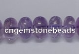 CNA811 15.5 inches 10*14mm rondelle natural light amethyst beads