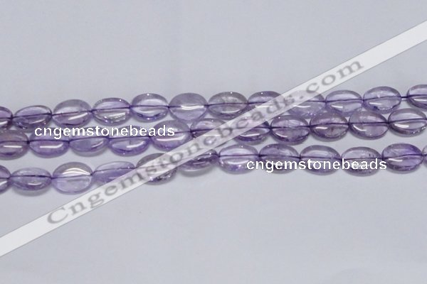 CNA832 15.5 inches 13*18mm oval natural light amethyst beads