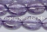 CNA833 15.5 inches 15*20mm oval natural light amethyst beads