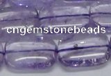 CNA853 15.5 inches 15*20mm rectangle natural light amethyst beads