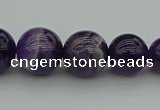 CNA926 15.5 inches 14mm - 18mm round dogtooth amethyst beads