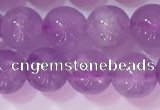 CNA953 15.5 inches 7mm round natural lavender amethyst beads