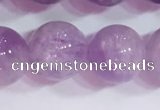 CNA955 15.5 inches 10mm round natural lavender amethyst beads