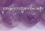 CNA957 15.5 inches 14mm round natural lavender amethyst beads