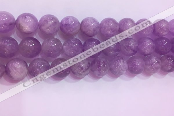 CNA958 15.5 inches 16mm round natural lavender amethyst beads