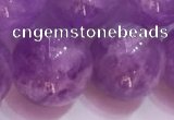 CNA959 15.5 inches 18mm round natural lavender amethyst beads