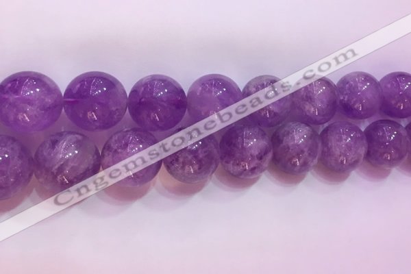 CNA960 15.5 inches 20mm round natural lavender amethyst beads