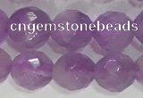 CNA963 15.5 inches 6mm faceted round natural lavender amethyst beads