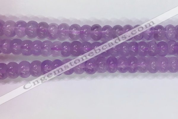 CNA969 15.5 inches 5*8mm faceted rondelle lavender amethyst beads