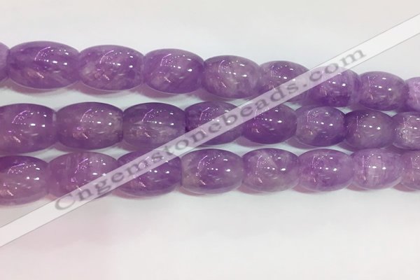 CNA979 15.5 inches 15*20mm drum natural lavender amethyst beads