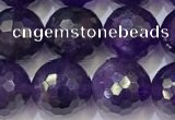 CNA993 15.5 inches 10mmm faceted round amethyst beads wholesale