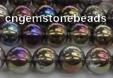 CNC252 15.5 inches 8mm round AB-color white crystal beads