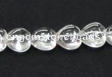 CNC36 10*10mm heart grade AB natural white crystal beads wholesale