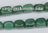 CNG08 15.5 inches 9*12mm nuggets green aventurine beads