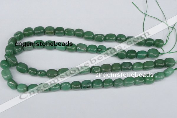 CNG08 15.5 inches 9*12mm nuggets green aventurine beads