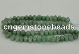 CNG1030 10*14mm - 13*18mm faceted nuggets green aventurine beads