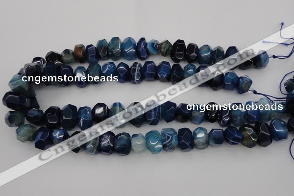 CNG1036 15.5 inches 10*14mm - 13*18mm faceted nuggets agate beads