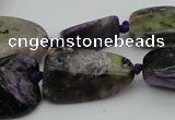 CNG1048 15.5 inches 12*16mm - 25*35mm nuggets charoite gemstone beads