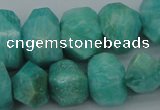 CNG1072 15.5 inches 13*18mm - 15*20mm faceted nuggets amazonite beads