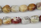 CNG11 15.5 inches 9*12mm nuggets agate gemstone beads