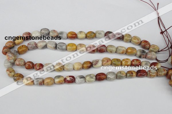 CNG11 15.5 inches 9*12mm nuggets agate gemstone beads