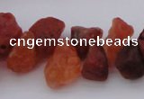 CNG1123 15.5 inches 8*12mm - 13*18mm nuggets red agate beads