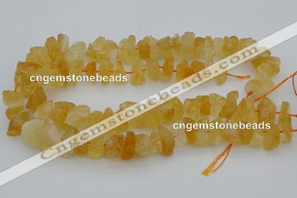 CNG1133 15.5 inches 8*12mm - 13*18mm nuggets citrine beads