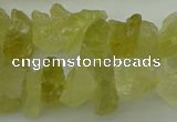 CNG1134 15.5 inches 8*12mm - 13*18mm nuggets lemon quartz beads