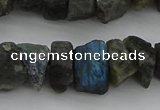 CNG1140 15.5 inches 8*12mm - 13*18mm nuggets labradorite beads