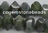 CNG1152 15.5 inches 10*14mm - 15*20mm faceted nuggets labradorite beads