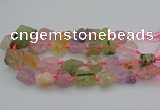 CNG1167 15.5 inches 15*25mm - 25*30mm nuggets mixed quartz beads