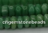 CNG1184 15.5 inches 6*14mm - 8*14mm nuggets green aventurine beads