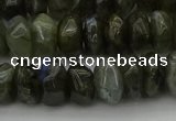 CNG1186 15.5 inches 6*14mm - 8*14mm nuggets labradorite beads