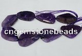 CNG1210 15.5 inches 30*45mm - 35*50mm freeform agate beads