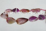 CNG1230 15.5 inches 25*35mm - 30*50mm freeform agate beads