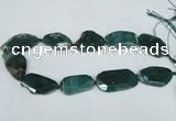 CNG1233 15.5 inches 20*35mm - 35*45mm freeform agate beads