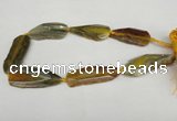 CNG1234 15.5 inches 20*40mm - 25*55mm freeform agate beads