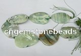 CNG1257 15.5 inches 35*45mm - 40*55mm freeform agate beads