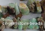 CNG1316 15.5 inches 12*16mm - 15*20mm nuggets australia chrysoprase beads