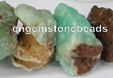 CNG1317 10*20mm – 20*40mm nuggets australia chrysoprase beads