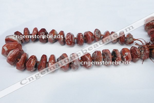 CNG1372 15.5 inches 12*20mm - 18*30mm nuggets agate beads