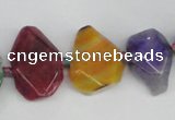 CNG1390 15.5 inches 15*20mm - 20*35mm freeform agate beads