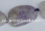 CNG1427 15.5 inches 20*30mm - 35*45mm freeform lavender amethyst beads