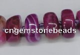 CNG1448 15.5 inches 10*14mm - 12*20mm nuggets agate gemstone beads