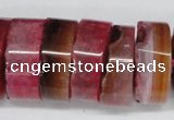 CNG1474 15.5 inches 10*25mm - 14*25mm nuggets agate gemstone beads