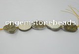 CNG1528 8 inches 22*30mm - 25*35mm freeform agate beads